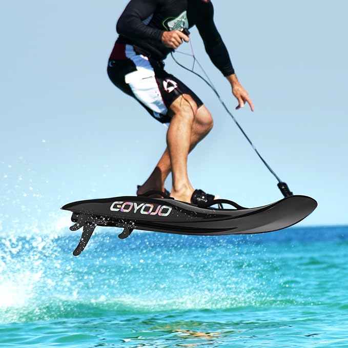 GOYOJO High-Speed Electric Surfboard - 12/15 KW Water Jet Surfing Board, Maximum Speed of 65 KM/h, Battery Life of 50-80 Minutes, Hybrid Fiber Construction, Suitable for Adults