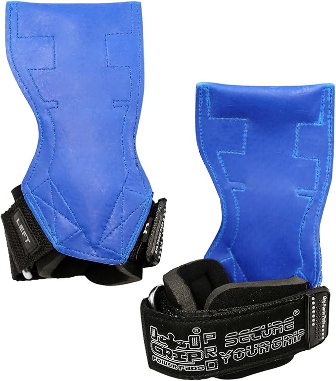 Lifting Grips PRO Weight Gloves Heavy Duty Barbell Gymnastics Straps Alternative to Power Hooks Deadlifts Adjustable Neoprene Padded Wrist Wrap