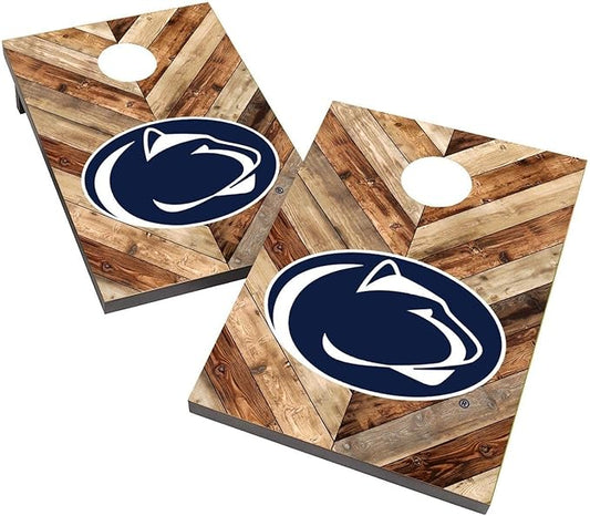 College Team Cornhole Boards, 2x4 Bag Toss Game Set, Officially Licensed Cornhole Game, Perfect for Tailgates