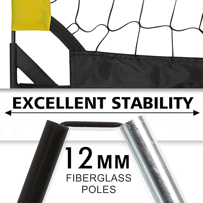 Kid Soccer Goals for Backyard Portable Soccer Nets for Backyard Large Pop Up Soccer Goals Nets with Carry Bag for Indoor or Outdoor