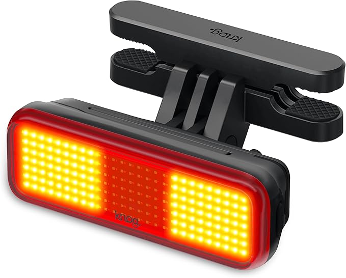 Knog Blinder Link Tail Light - 100 Lumen Bike Light, 50 Hour Runtime, Low Battery Indicator, Powerful Bike Light