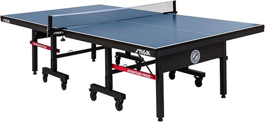 STIGA Advantage Series Ping Pong Tables - 13, 15, 19, and 25mm Tabletops - Quickplay 10 Minute Assembly - Playback Mode - Recreational to Tournament Level