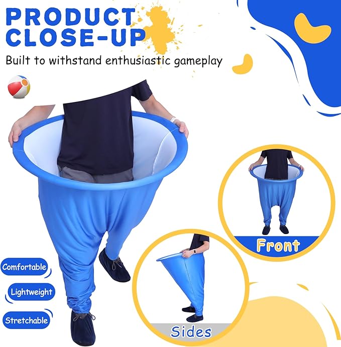 Granny Pants Yard Game, Oversized Granny Pants Outdoor Games,Giant Stretchy Pants, Fun Tossing Games Props for Outdoor Parties, Group Gatherings, Adults and Family