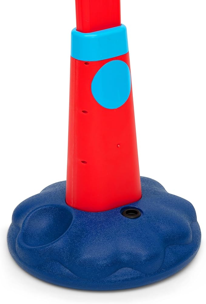 PAW Patrol Plastic Basketball Set by Delta Children – Includes Basketball Hoop, 1 Basketball and Ball Pump