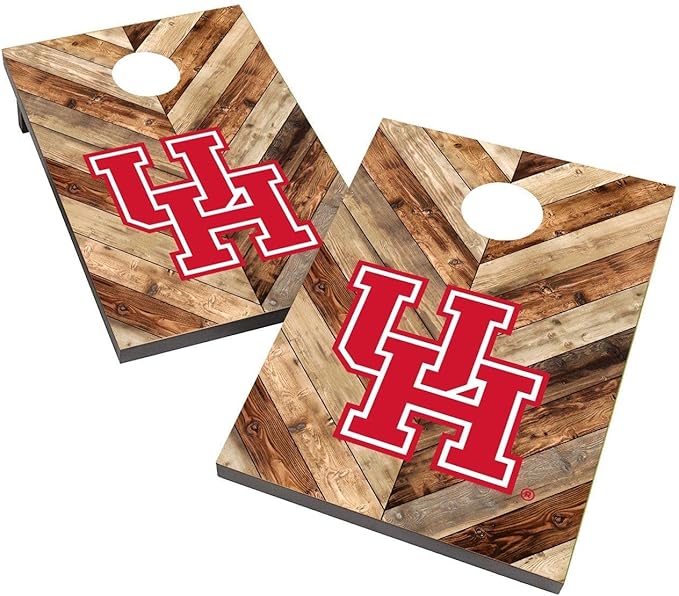 College Team Cornhole Boards, 2x4 Bag Toss Game Set, Officially Licensed Cornhole Game, Perfect for Tailgates