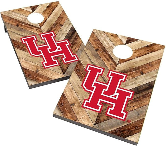 College Team Cornhole Boards, 2x4 Bag Toss Game Set, Officially Licensed Cornhole Game, Perfect for Tailgates