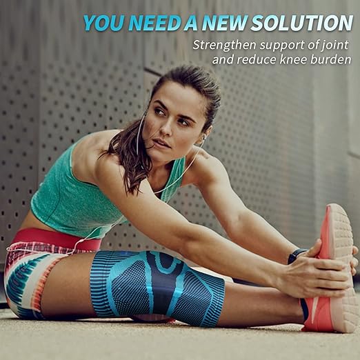 NEENCA Knee Brace for Knee Pain Relief, Medical Knee Support with Patella Pad & Side Stabilizers for Women & Men, Compression Knee Sleeve for Meniscus Tear, ACL, Arthritis, Joint Pain, Runner, Sport