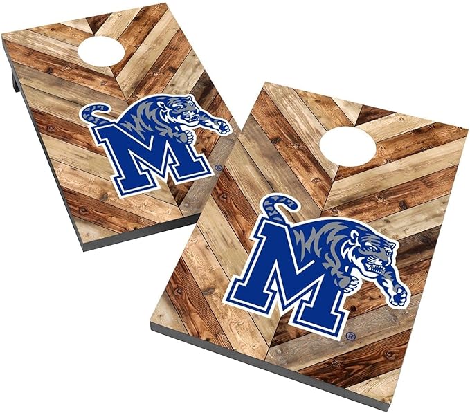 College Team Cornhole Boards, 2x4 Bag Toss Game Set, Officially Licensed Cornhole Game, Perfect for Tailgates