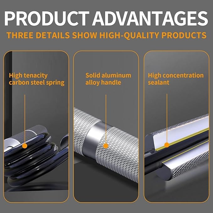 Grip Strengthener Set 6 Pack Metal Hand Grip 50-300LBS Heavy-Duty Grip Trainer Grip Strength Trainer Home Gym with 6 Rolls of Non-Slip Grip Tape