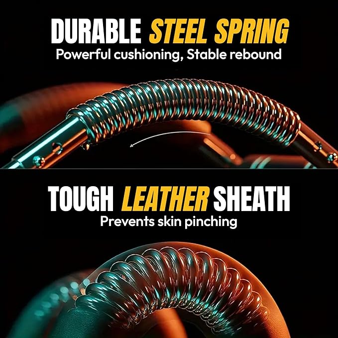 Adjustable Power Twister Bar For Arm Strength, Chest Stength Training Exercise Equipment, Heavy Duty Steel Construction, 66-88 110LBS, Portable Power, Detachable, Home Workout, Fitness.