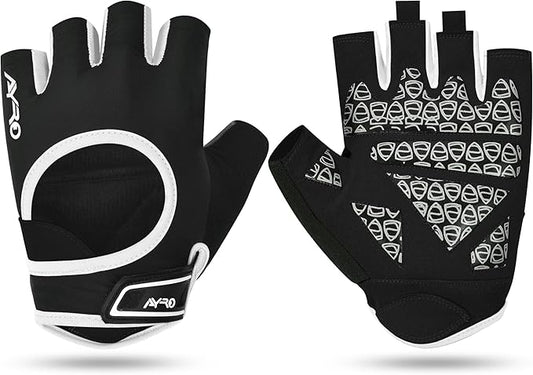 AYRO Breathable Weight Lifting Gym Workout Gloves with Extra Grip for Men & Women, Exercise Gloves with Full Palm Protection, Removal with Durable Closure, for Weightlifting