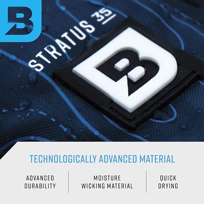 BLUESTORM Stratus 35 Inflatable Life Jacket PFD for Adults | US Coast Guard (USCG) Approved Automatic Self Inflating Life Vest Preserver with Manual Ripcord