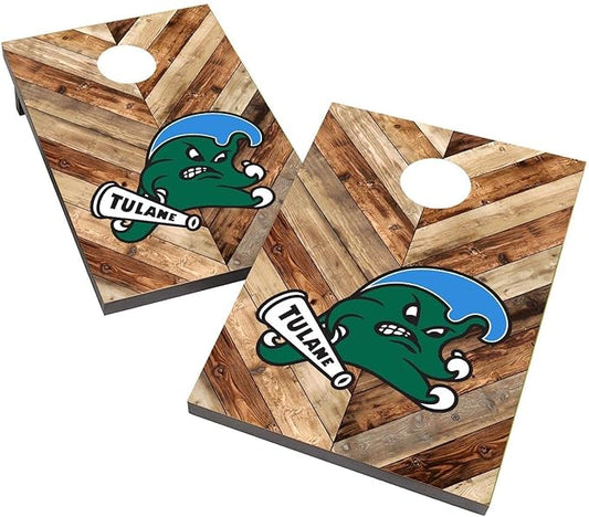 College Team Cornhole Boards, 2x4 Bag Toss Game Set, Officially Licensed Cornhole Game, Perfect for Tailgates