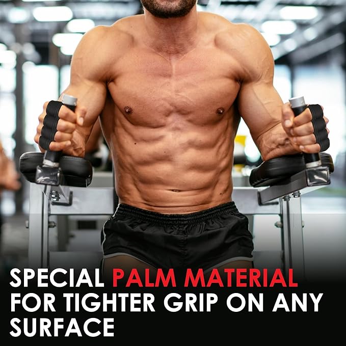 AYRO Workout Gloves for Men & Women – Ventilated Weight Lifting Gloves with Wrist Support - Gym Gloves for Men, Breathable Palm Padding, Non-Slip Grip – Ideal for Gym, Fitness, Cross Training