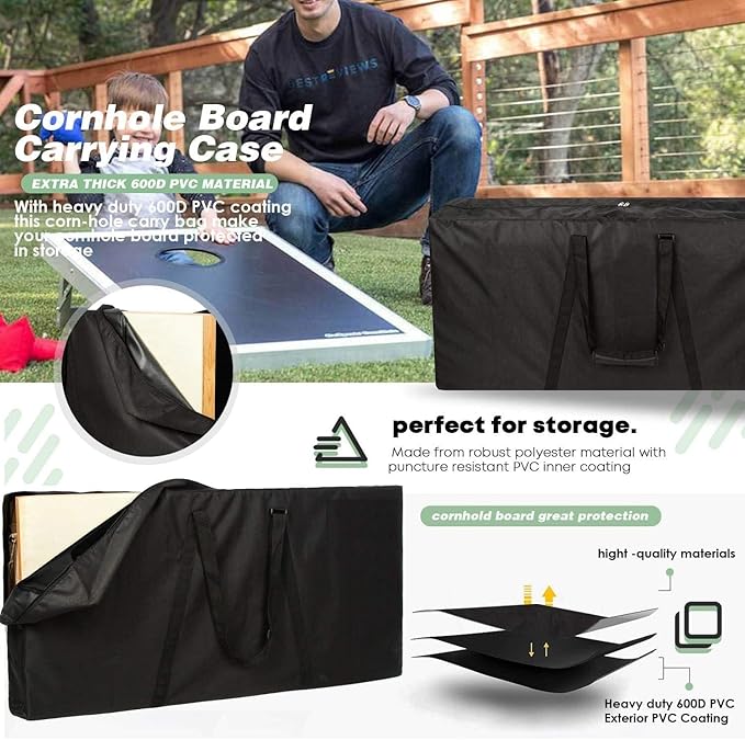 Navy Smoke Look Cornhole Boards, Choose Your Options - Includes 2 Boards and 8 Team Logo Bags