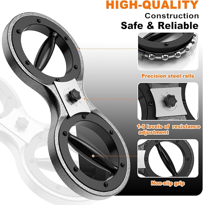 Pro-Grade Rotator Machine - Adjustable Arm Trainer for Men & Women, 12lbs Silent Forearm Strengthener with Adjustable Resistance Resistance, Home/Gym Arm Workout Equipment for Boxing & Rehabilitation