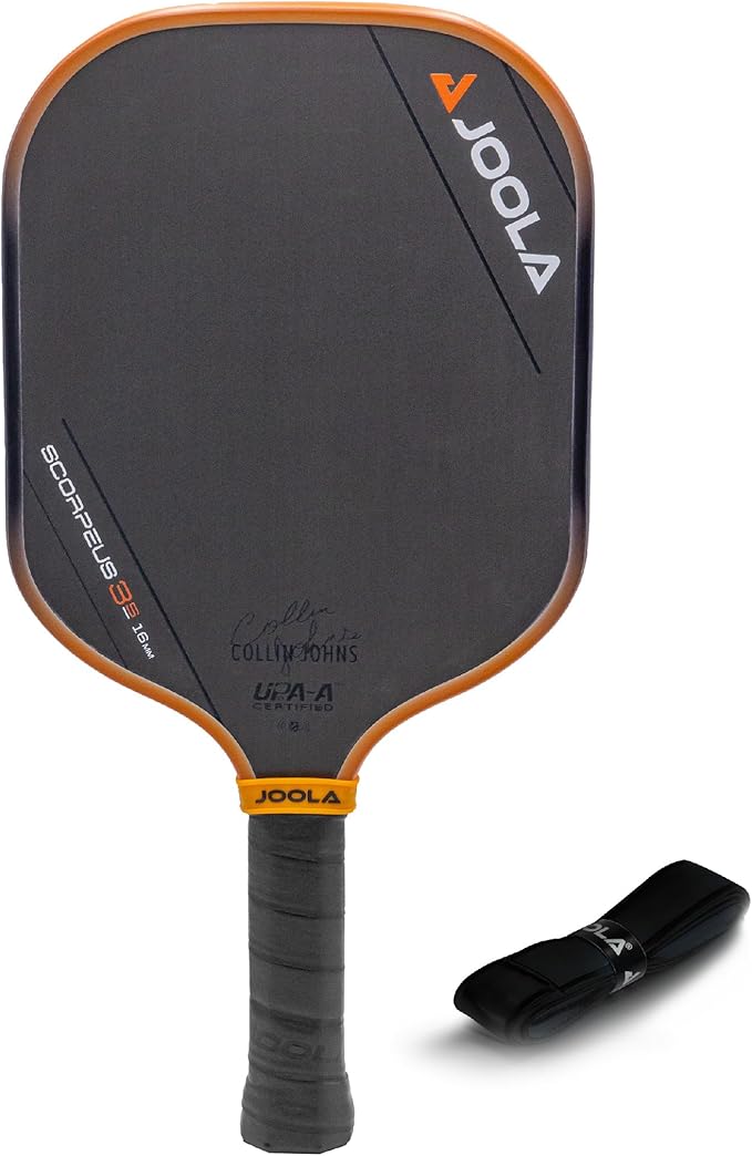 JOOLA 3S Pickleball Paddles – Raw Carbon Fiber Surface – Ben Johns Perseus, Hyperion, Scorpeus & Magnus Shapes – Elongated, Wide Body & Aero Curve Designs – 14mm/16mm Paddles – UPA-A Certified