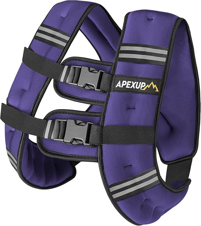 APEXUP Weighted Vest Men Women, Weight Vest for Women Workout Equipment for Strength Training Running