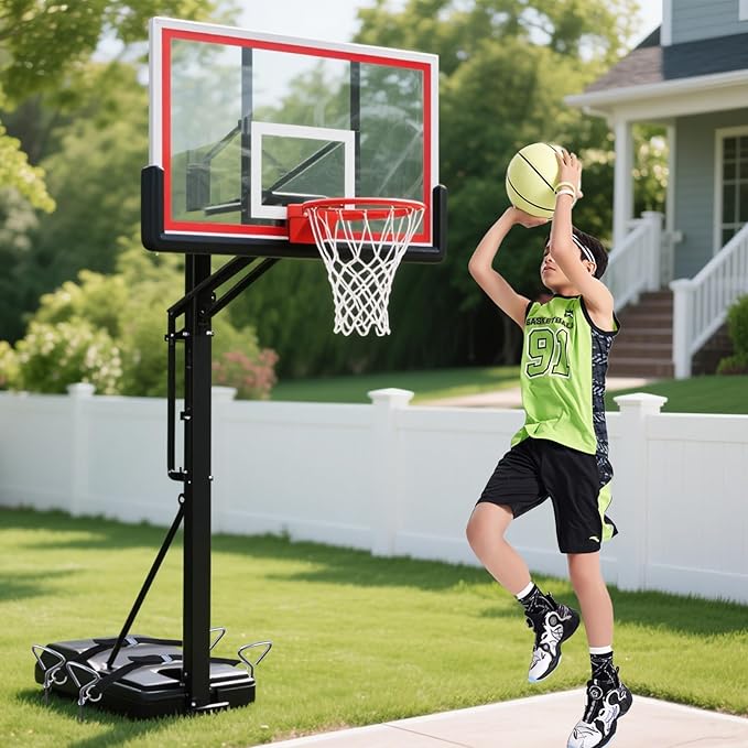 2 Set Basketball Goal Anchor, Basketball Hoop Anchor for Secure and Durable Court Setup, with Adjustable Straps for Basketball Mounting Trampoline Swing Tent