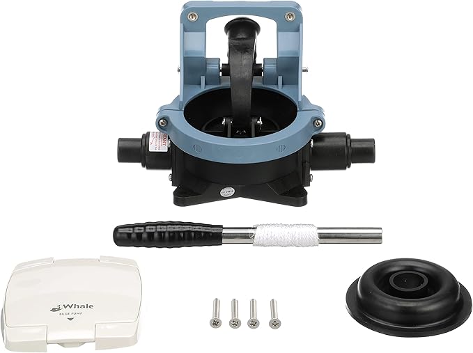 Whale Gusher Urchin Manual Bilge Pump - up to 14.5 GPM Flow Rate - for Boats up to 40 Feet