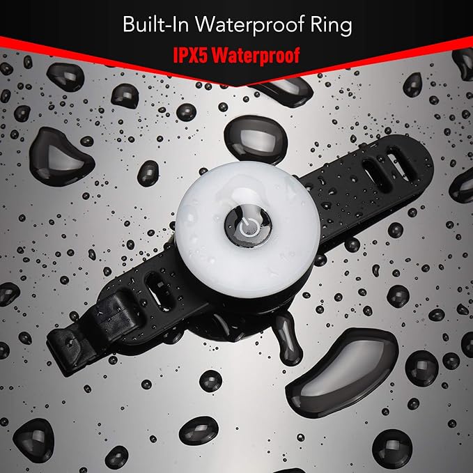 USB Rechargeable LED Bike Tail Light – Daffodil LEC500 - Bright Cycling Safety Flashlight, 5 Lighting Modes, Waterproof Bicycle Light