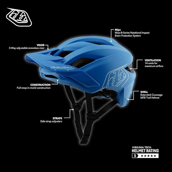 Troy Lee Designs FLOWLINE Helmet MIPS for Mountain Bicycle MTB