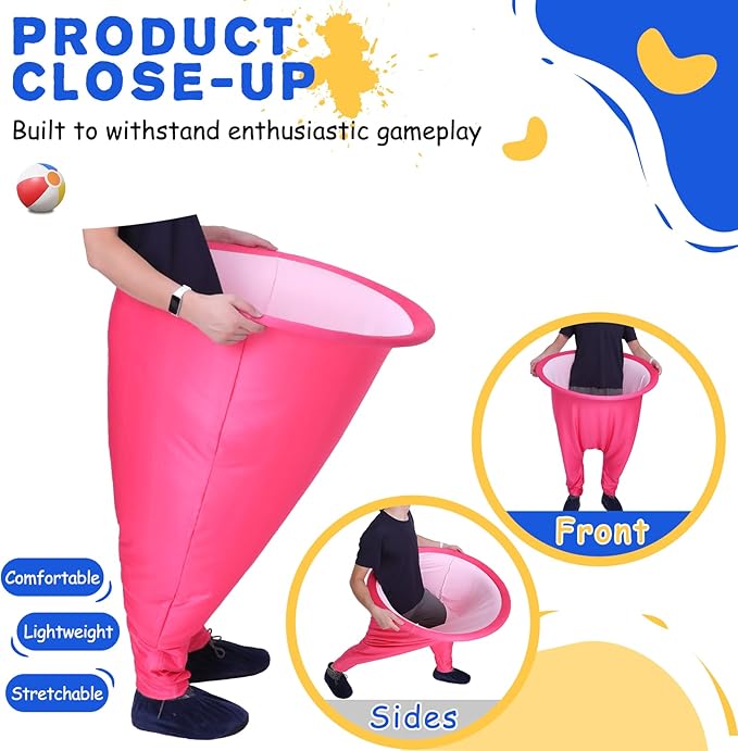 Granny Pants Yard Game, Oversized Granny Pants Outdoor Games,Giant Stretchy Pants, Fun Tossing Games Props for Outdoor Parties, Group Gatherings, Adults and Family