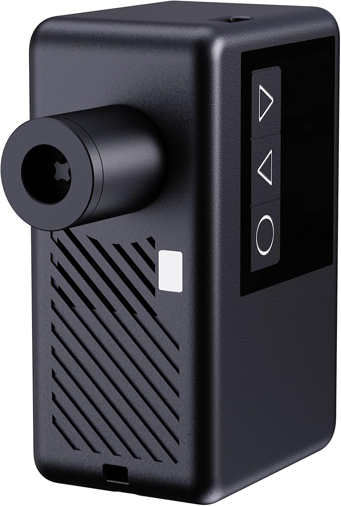 BL-01 Mini Cordless Tire Inflator – 120 PSI USB-C Rechargeable Brushless Air Pump with Digital Pressure Gauge, Auto Shut-Off – Portable Air Compressor for Road, Mountain, Electric Bikes, Balls