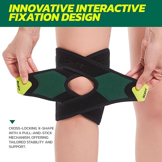 Knee Brace for Men Women Knee Pain Meniscus Tear Arthritis Patella Dislocation Best Osteoarthritis Adjustable Compression with Memory Stabilizers for ACL MCL Breathable for Injury Recovery 3XL