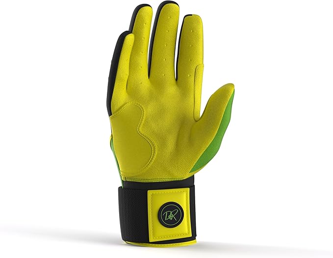 Drip & Rip Baller Series - Youth Batting Gloves + Adult Batting Gloves - for Softball and Baseball - Long Cuff Style for Men and Youth