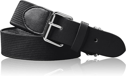 Stelle Baseball/Softball/Fastpitch Belt Girls Sports Elastic Adjustable Boys Uniform Belts Youth and Adult Sizes