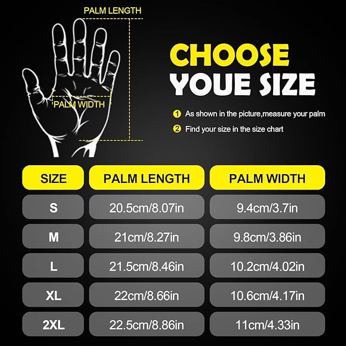 Workout Gloves for Men Women, Lightweight Full Palm Grip Padded Protection Gym Gloves for Weightlifting, Training