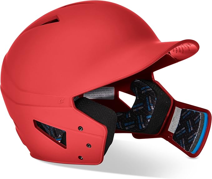 CHAMPRO HX Gamer Plus Batting Helmet with Reversible Jaw Guard