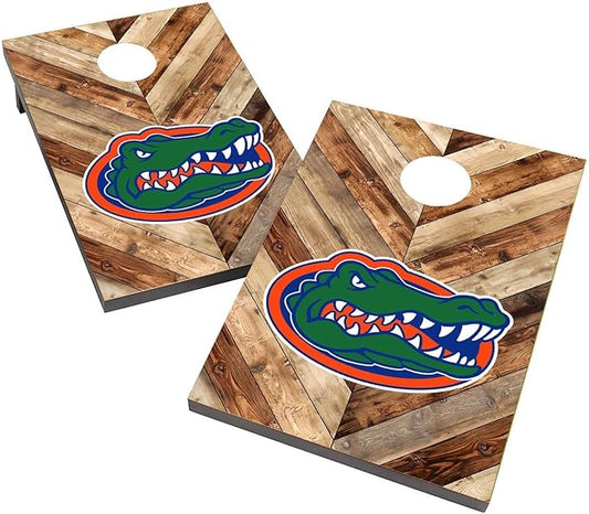 College Team Cornhole Boards, 2x4 Bag Toss Game Set, Officially Licensed Cornhole Game, Perfect for Tailgates