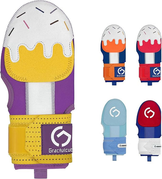 Gracfulcub Baseball Sliding Mitt, Baseball Glove Softball Guard, Ergonomic Design Protecting Fingers for Basic Base Running