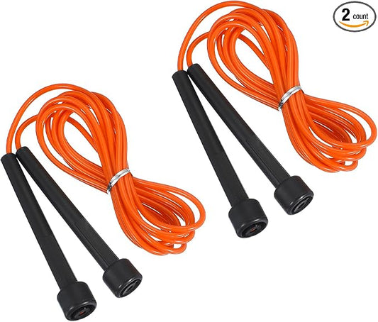 PATIKIL Jump Rope PVC, Adjustable Speed Skipping Rope Tangle-Free Exercise Equipment for Workout Women Men Outdoor Training Home Fitness