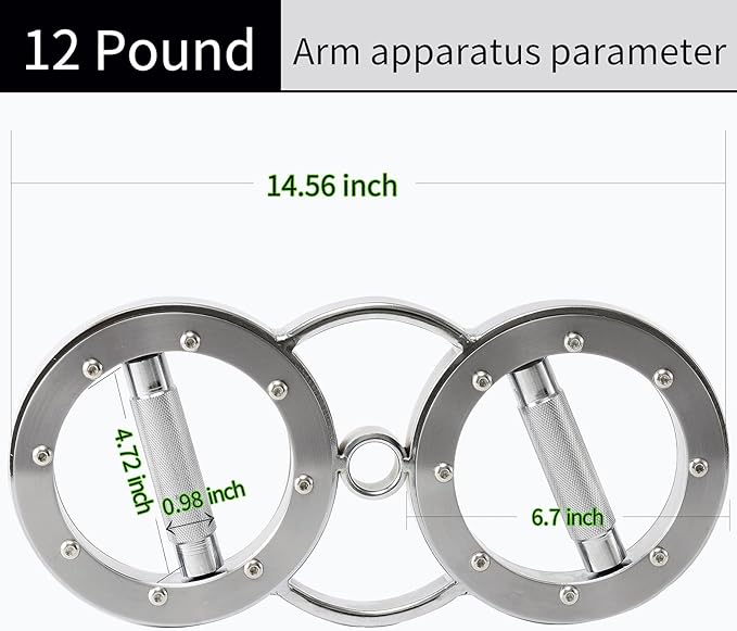 Rotator Machine, Speed Bags, Arm Workout Equipment for Men and Women, Forearm Trainer for Boxing, 8/12 Pounds Arm Shoulder Strength Training for Home and Gym Workouts and Rehabilitation