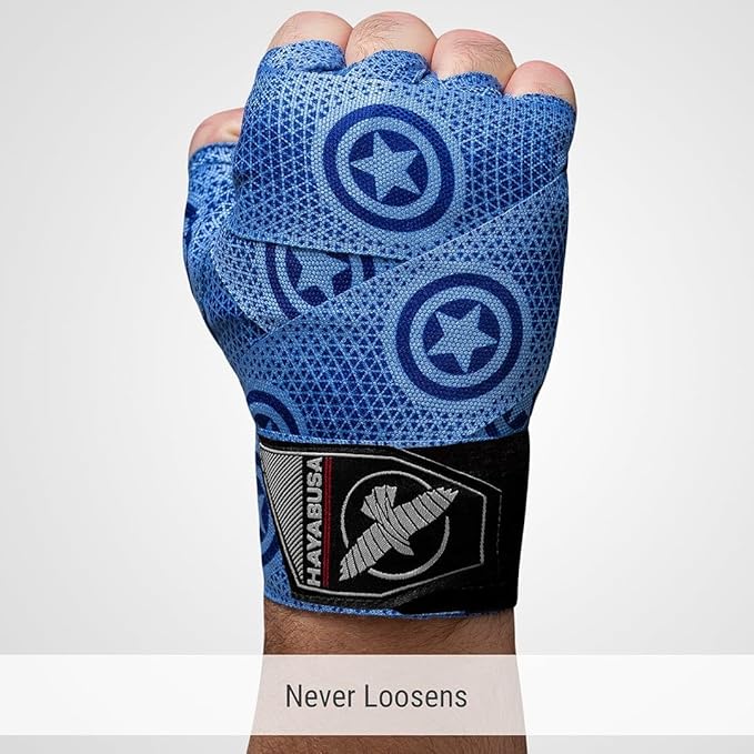 Hayabusa Marvel Hero Elite Mexican Style Boxing Hand Wraps for Men & Women