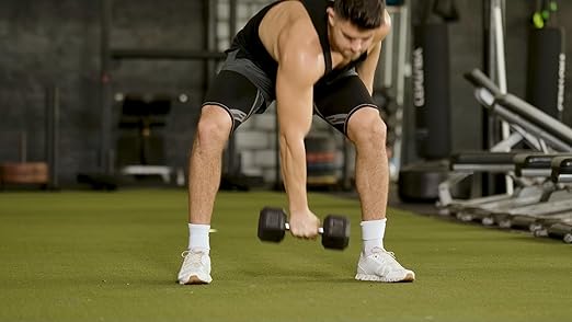 Hamstring Compression Sleeve, Thigh Compression Sleeve for Women and Men, Upper Leg Brace for Groin, Sciatica & Quad Tendonitis, Wrap Support for Recovery, Running, Sports and Workout Black S