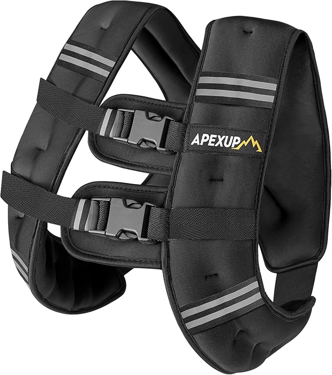 APEXUP Weighted Vest Men Women, Weight Vest for Women Workout Equipment for Strength Training Running