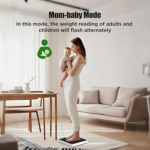 Medical Scale for Body Weight, 660 lb Weight Scale with Easy to Read Digital Display, 0.2 lb High Accuracy Body Weight Scale, 13.4" x 11.8" Platform, Doctor Office, Home, Bariatric Use