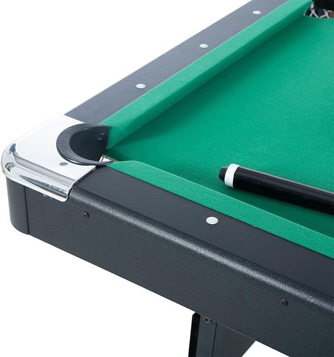 3 in 1 Pool Ping Pong Dining Combo, 65.75in Foldable Billiard/Table Tennis, Multi Game for Adults Kids, With Billiard and Tennis Paddles Accessories