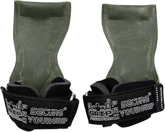 Lifting Grips PRO Weight Gloves Heavy Duty Barbell Gymnastics Straps Alternative to Power Hooks Deadlifts Adjustable Neoprene Padded Wrist Wrap