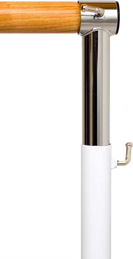 LeStage Ballet Barre - Portable Freestanding Adjustable Training Barre - Pro Series with Foam Protector and Elastic Stretching Strap