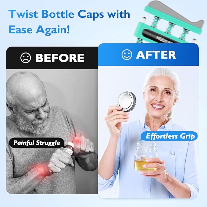 FitBeast Finger Strengthener, Finger Exerciser, Hand Exerciser for Improve Dexterity and Strength in Fingers, Hands, Forearms–Grip Strength Trainer for Musicians, Climbers