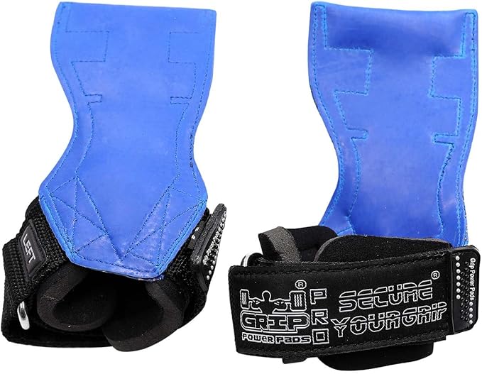 Lifting Grips PRO Weight Gloves Heavy Duty Barbell Gymnastics Straps Alternative to Power Hooks Deadlifts Adjustable Neoprene Padded Wrist Wrap