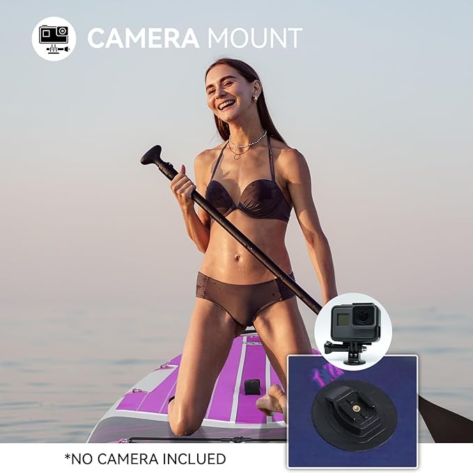YUSING Inflatable Stand Up Paddle Board with Kayak Seat, Non-Slip Deck SUP Paddle Board with Premium Kayak, Portable Standing Boat for Youth & Adult