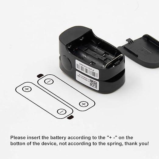 CONTEC CMS50NA Pulse Oximeter Fingertip Blood Oxygen Saturation Monitor SpO2 and PR Value Waveform Blood Oxygen Neck/Wrist Corda, Black