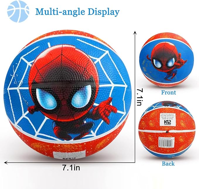Kids Basketball Size 5 Youth Basketball 27.5" for Indoor Outdoor Play Games,Training Basketball for Beginner(Boys&Girls)