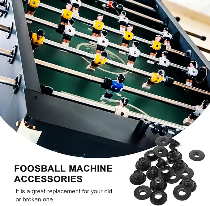 Table Foosball Bushings Table Football Bearing Rods Foosball Machine Bearings Foosball Table Parts 10Set